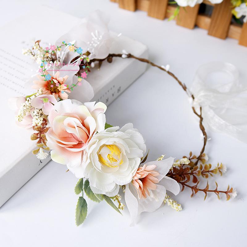 花冠 ウェディング 安い 花かんむり 花輪 リゾート 大人花冠 造花 ヘッドドレス 髪飾り 花嫁 二次会 結婚式 前撮り 森ガール ボヘミア 手作り 花 キット Hn118 ミットスウィーティー 通販 Yahoo ショッピング