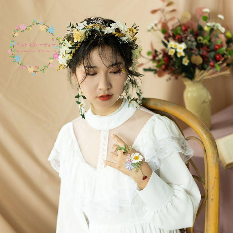 花かんむり 花冠 ベビーから大人までサイズフリー