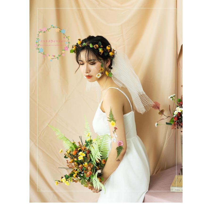 花冠 ザクロ ウェディング ヘッドドレス 大人 子供 花かんむり イヤリング 髪飾り 花嫁 二次会 結婚式 フォトウェディング 森ガール 撮影用 手作り キット Hn151 ミットスウィーティー 通販 Yahoo ショッピング