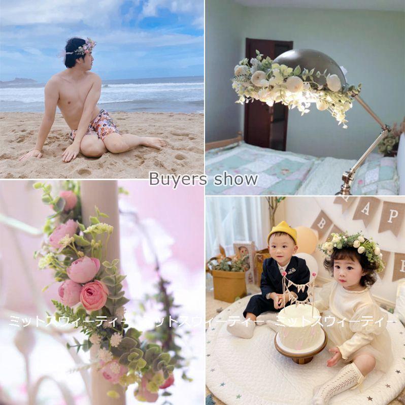花冠 6色 サイズオーダー可 ウェディング ブライダル 花かんむり 結婚式 花冠 花嫁 演奏会 前撮り 可愛い フラワー ヘッドドレス 誕生日 発表会 パーティー 安い Hn172 ミットスウィーティー 通販 Yahoo ショッピング