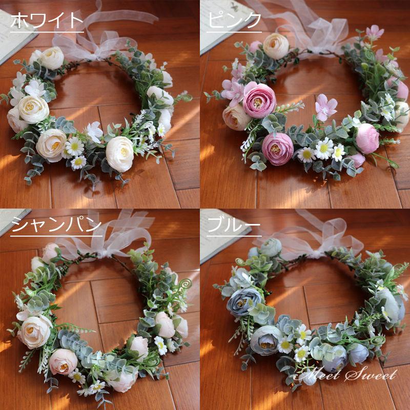 花冠 ひまわり ウェディング ヘッドドレス 花かんむり 造花 髪 花冠 ひまわり ウェディング ヘッドドレス 花かんむり 造花 髪