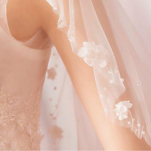 ウェディングドレス サイズ 白 安い ボレロ 結婚式 花嫁 プリンセス ロングドレス ブライダル 二次会 パーティードレス 披露宴 イブニングドレス wedding dress_5