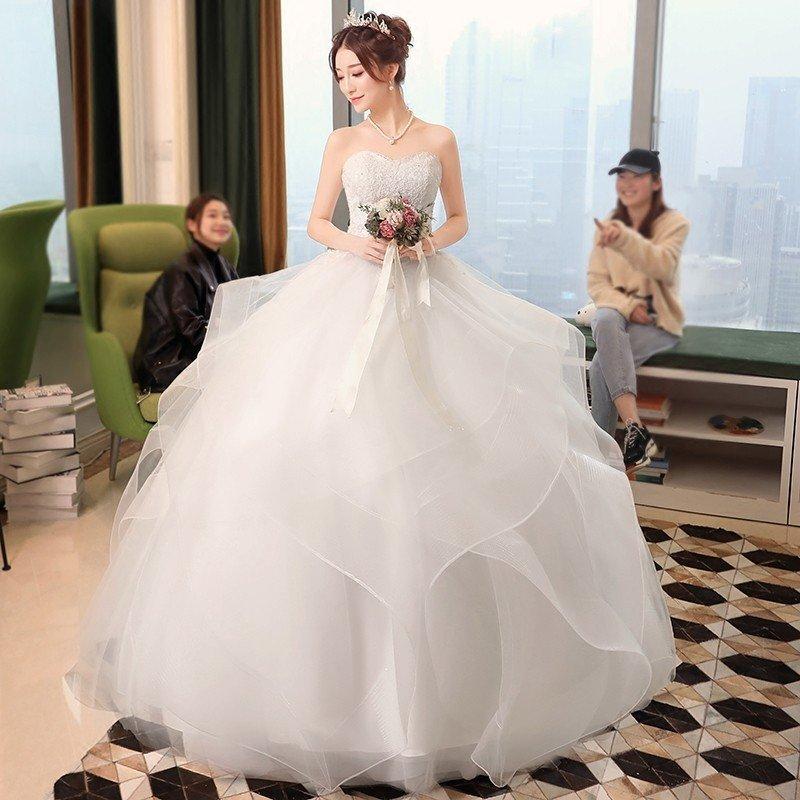 ウェディングドレス サイズ 白 安い 結婚式 花嫁 調節 ウェディングドレス サイズ 白 安い 結婚式 花嫁 調節