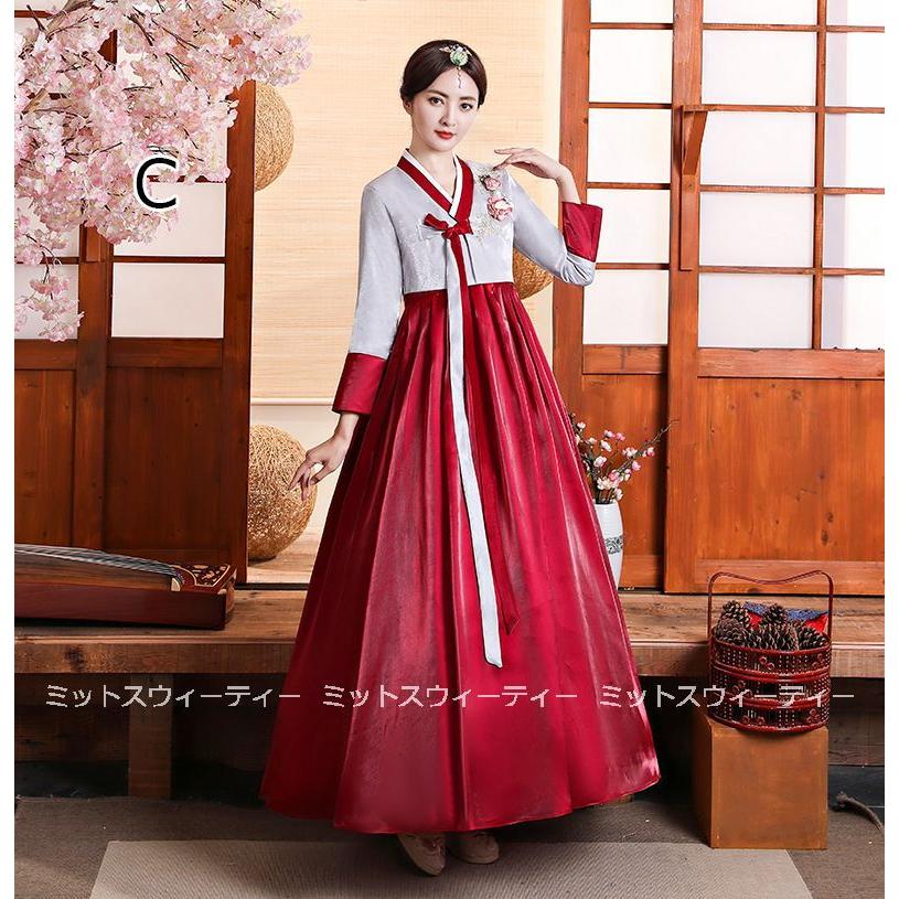 14色 韓服 韓国服 チマチョゴリ 韓国伝統衣装 韓国ドレス 朝鮮族