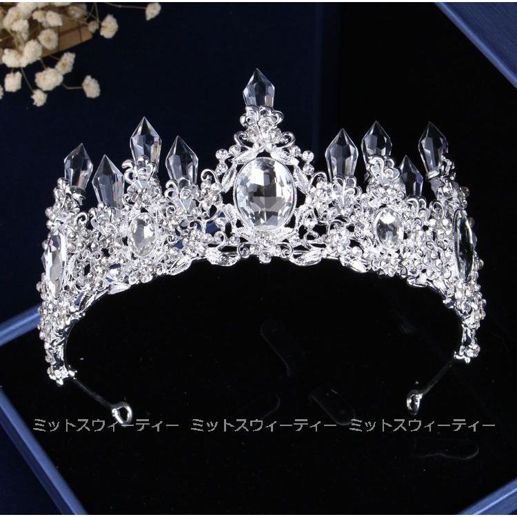 ネックレスセット ティアラ 花嫁アクセサリー ラインストーン ネックレスセット ティアラ 花嫁アクセサリー ラインストーン