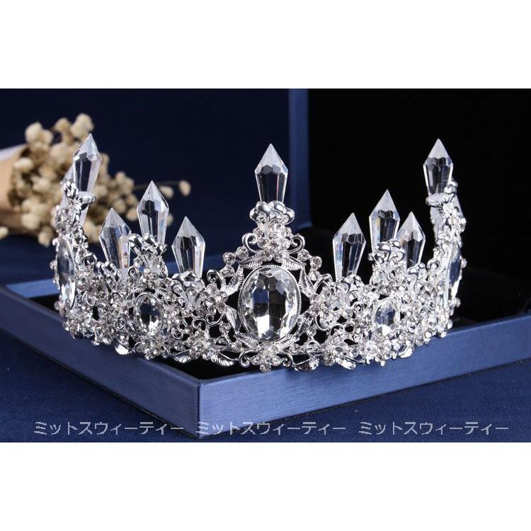 ネックレスセット ティアラ 花嫁アクセサリー ラインストーン ネックレスセット ティアラ 花嫁アクセサリー ラインストーン