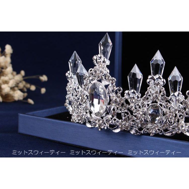 ネックレスセット ティアラ 花嫁アクセサリー ラインストーン ネックレスセット ティアラ 花嫁アクセサリー ラインストーン
