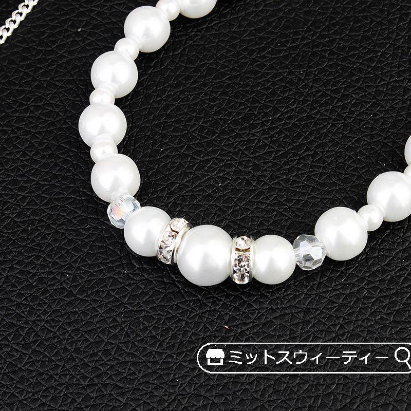 ネックレス バックドロップ ウエディング 背中ネックレス パール 