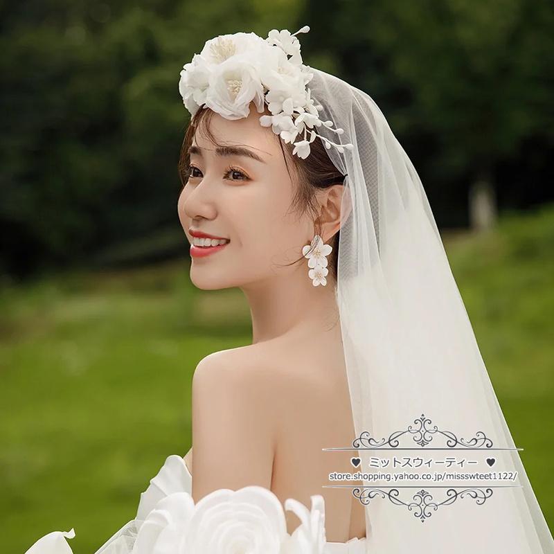 ウェディング小物 花 フラワー ヘアコサージュ ヘッドドレス ウェディング小物 花 フラワー ヘアコサージュ ヘッドドレス