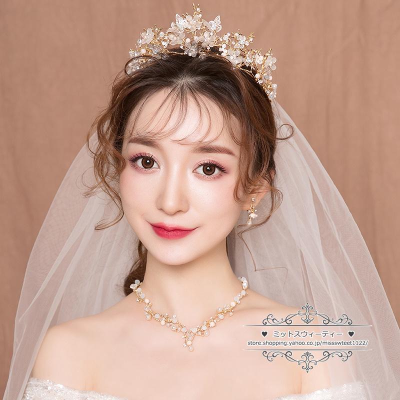 ウェディングヘッドドレス ヘアアクセサリー ティアラ 結婚式 ウェディングヘッドドレス ヘアアクセサリー ティアラ 結婚式