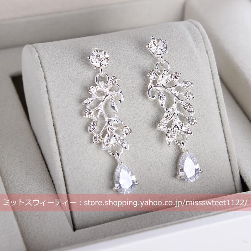 ウエディング ネックレス セット イヤリング ピアス 花嫁 ウェディング 