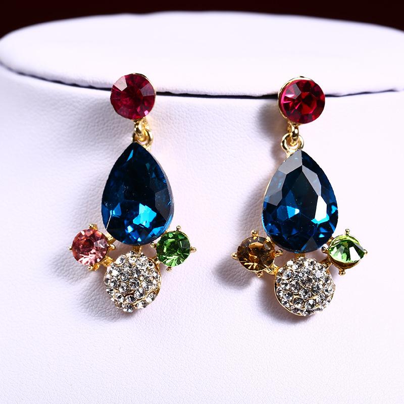 6色 ネックレス ピアス セット パーティー ウェディング ウエディング  