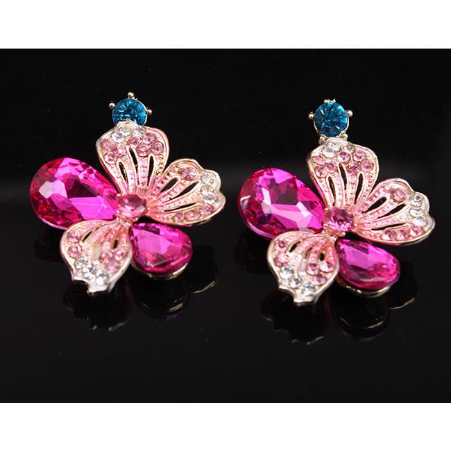 ADA K10 アンティーク　フラワー　デザイン　ネックレス　ピアス　セット ADA K10 アンティークフラワーデザインネックレスピアスセット