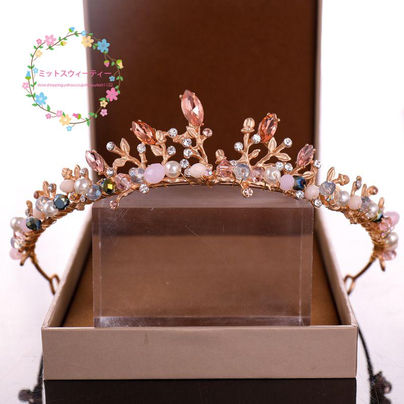 ティアラ パーティー 二次会 ウエディング カチューシャ 安い ブライダル 髪飾り 花嫁 ウェディング クラウン 結婚式 ヘッドドレス 演奏会 ヘアアクセサリー |  | 02
