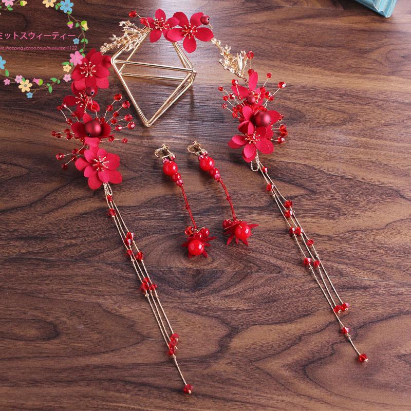 ティアラ ピアス/イヤリング セット 髪飾り パーティー 花嫁 ティアラ ピアス/イヤリング セット 髪飾り パーティー 花嫁