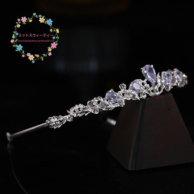 ティアラ ウエディング ブライダル パーティー ダイヤモンド ジュエリー ブライダル小物 結婚式 花嫁 二次会 発表会 演奏会 ビジュー 持ち込み アクセサリー Km484 ミットスウィーティー 通販 Yahoo ショッピング