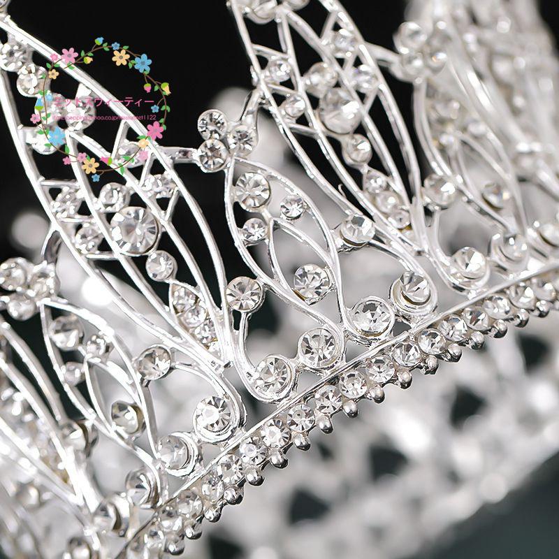 クラウン 花嫁 ヘッドドレス 結婚式 安い 細工 ウエディング ティアラ