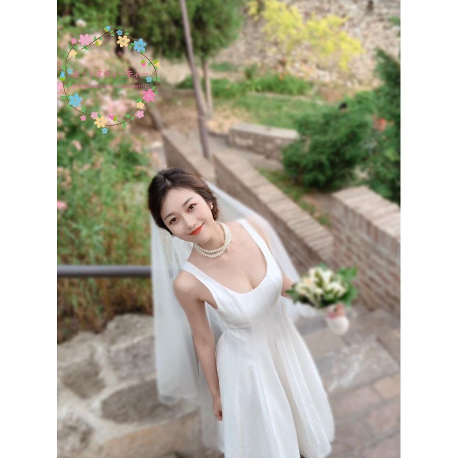 ウエディングベール ベール ヴェール 1.5m 2m 3m ミドルベール 挙式