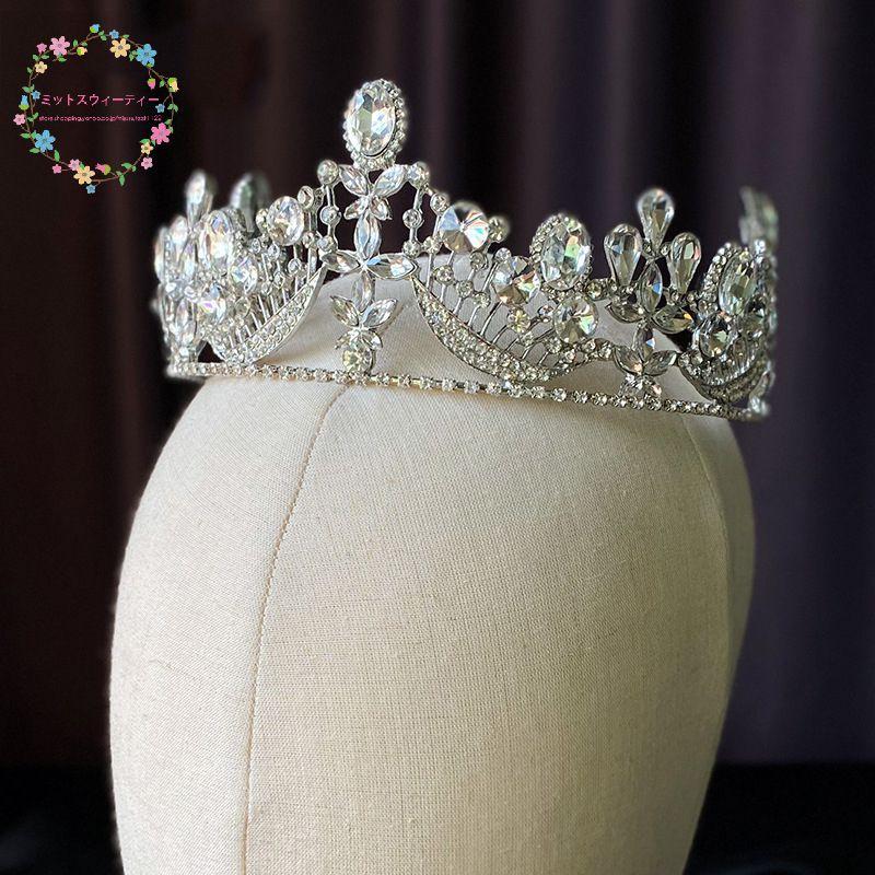 ウエディング ティアラ 挙式 ブライダル用品 ブライダル 髪飾り 花嫁 ウェディング 結婚式 ヘッドドレス パーティー 二次会