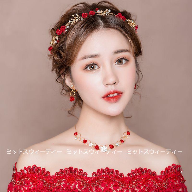 m*x様 結婚式 組曲ボレロ•バッグ Anatelierネックレス カチューシャ ウェディング ブライダル ネックレス パーティー ラインストーン