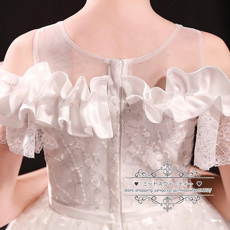 キッズ ドレス 子供ドレス プリンセス ワンピース 女の子 ピアノ 発表