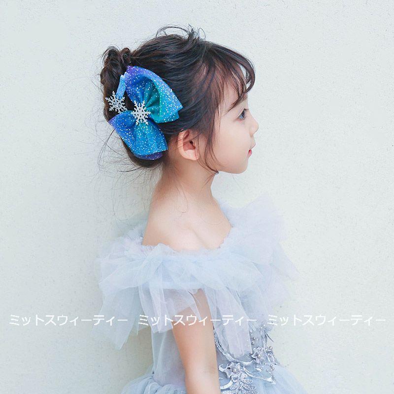 ⓝⓔⓦ【蝶々結び風チュールレース】ベビーヘアクリップキッズヘアクリップ　ヘアゴム ⓝⓔⓦ【蝶々結び風チュールレース】ベビーヘアクリップキッズヘア