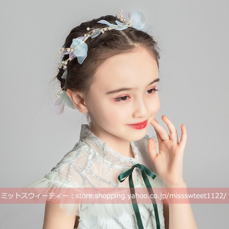 子供 キッズ グリーン ピンク グラデーション ヘッドドレス パーティー ヘアバンド 子ども ヘアアクセサリー ピアノ発表会 演奏会 アクセサリー 結婚式 入学式 Kzk242 ミットスウィーティー 通販 Yahoo ショッピング