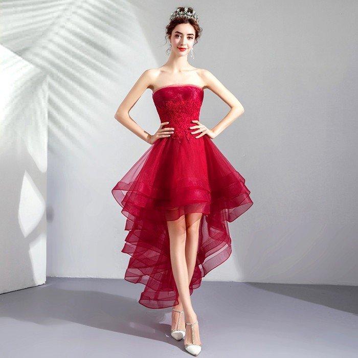 結婚式 花嫁 カラードレス パーティードレス ミニ ワンピース 二次会