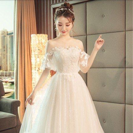 ウエディングドレス aライン 花嫁 結婚式 パーティードレス 白 ウエディングドレス aライン 花嫁 結婚式 パーティードレス 白