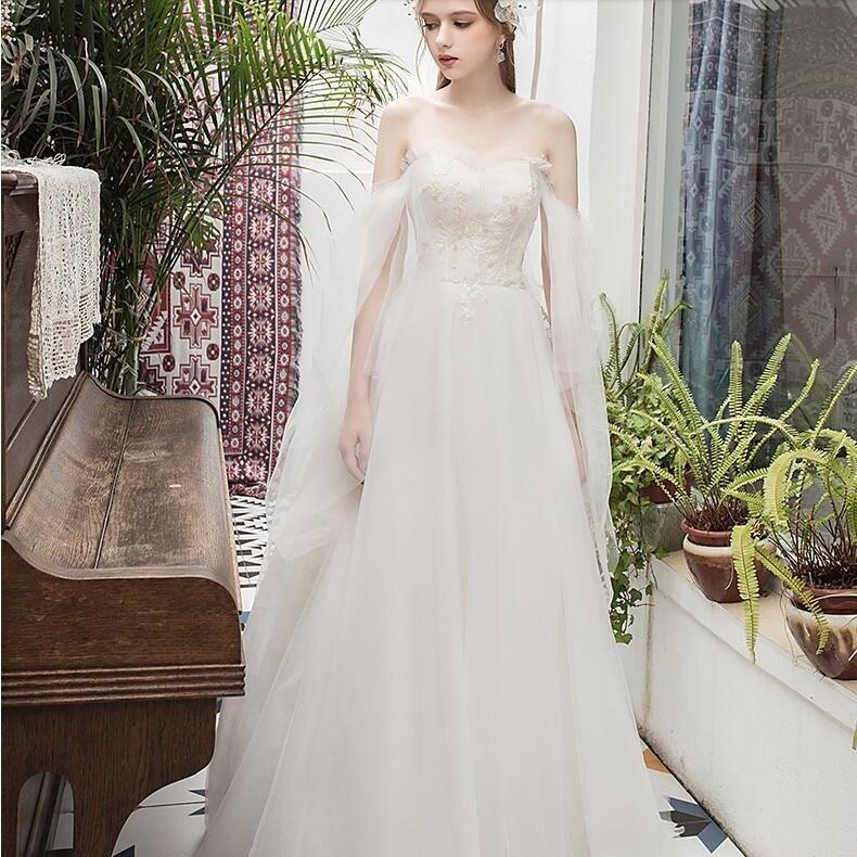 21新作モデル ウエディングドレス 結婚式 花嫁 ブライダル 安い 白 レース ロングドレス ウエディングドレス Aライン 二次会 パーティードレス 演奏会 フォーマルドレス Newazhs110 ミットスウィーティー 通販 Yahoo ショッピング 在庫処分セール Www