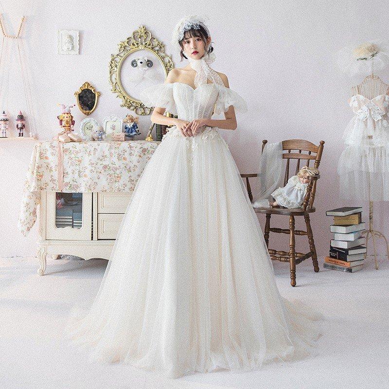 ウエディングドレス シンプル レース ロングドレス 結婚式 花嫁 ブライダル ウエディングドレス aライン 二次会 パーティードレス 演奏会 フォーマルドレス