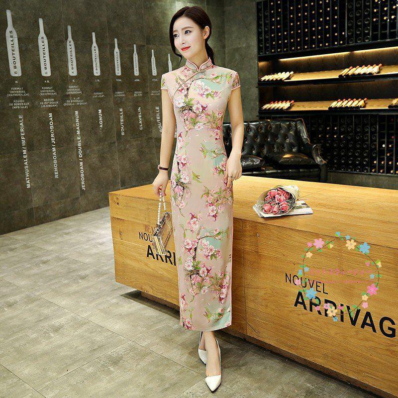 チャイナドレス ロング 半袖 安い 秋冬 結婚式 二次会 ワンピース 演奏会 フォーマル 中国風 発表会 大きいサイズ ワンピース エレガント スリット お呼ばれ Newckqp0 ミットスウィーティー 通販 Yahoo ショッピング