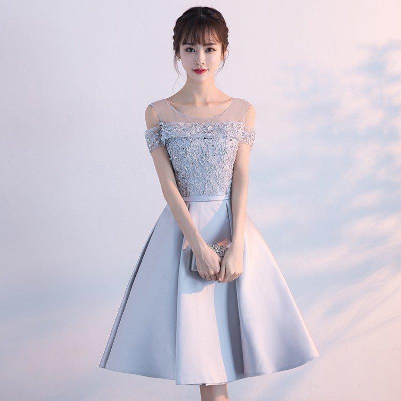 カラードレス ミニ ベアトップ 結婚式 10代 20代 30代 披露宴 安い パーティードレス 演奏会 カクテルドレス 二次会 花嫁ドレス 発表会 ワンピース 成人式_1