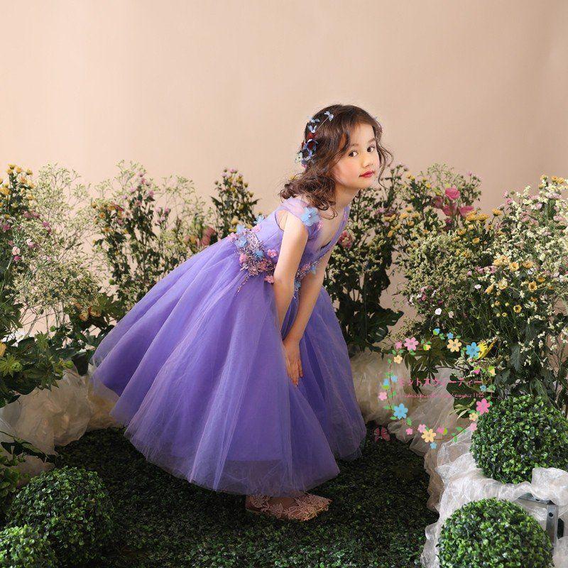 子供ドレス ピアノ発表会 安い キッズドレス ロングドレス 入園式
