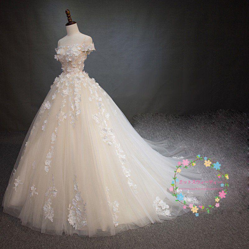 ウエディングドレス マタニティドレス エンパイア 上品 結婚式 花嫁