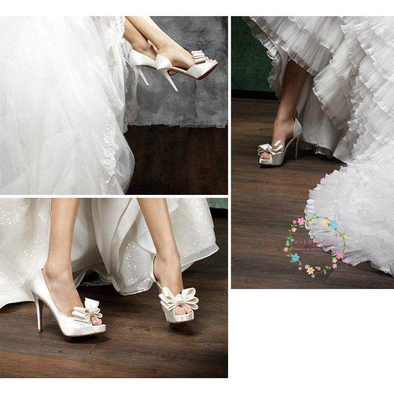 ウエディングシューズ 白 春夏 花嫁 ピンヒール 安い ウェディング パンプス 二次会 ハイヒール 結婚式 パーティー レディース靴 9 12 14cm ヒール Newytx063 ミットスウィーティー 通販 Yahoo ショッピング