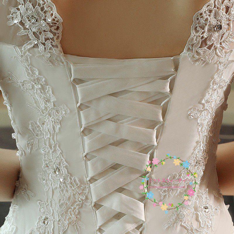 ウエディングドレス マーメイドラインドレス 白 二次会 レース 安い 花嫁 結婚式 ロングドレス ブライダル 大きいサイズ 披露宴 スタンドカラー wedding dress