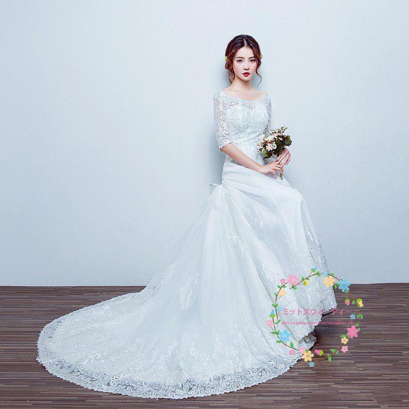 ウエディングドレス マーメイドラインドレス 白ドレス ベアトップ 二次会 安い 花嫁 結婚式 カクテルドレス パーティードレス ロングドレス wedding dress_1