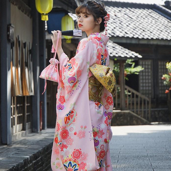 着物 洗える着物 レディース 春秋着物 安い 単衣 お祭り 女の子 卒業式 成人式 S M 可愛い ピンク バッグ 足袋 10代 代 30代 Nskimono001 ミットスウィーティー 通販 Yahoo ショッピング