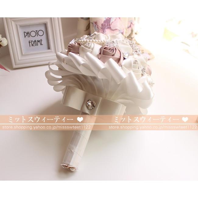 ブライダルブーケ ウエディングブーケ ウェディングブーケ 造花 前撮り