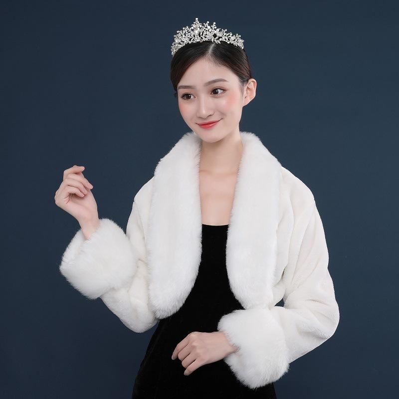 ボレロ ストール ファー パーティー 結婚式ボレロ 長袖 二次会 ボレロ ストール ファー パーティー 結婚式ボレロ 長袖 二次会