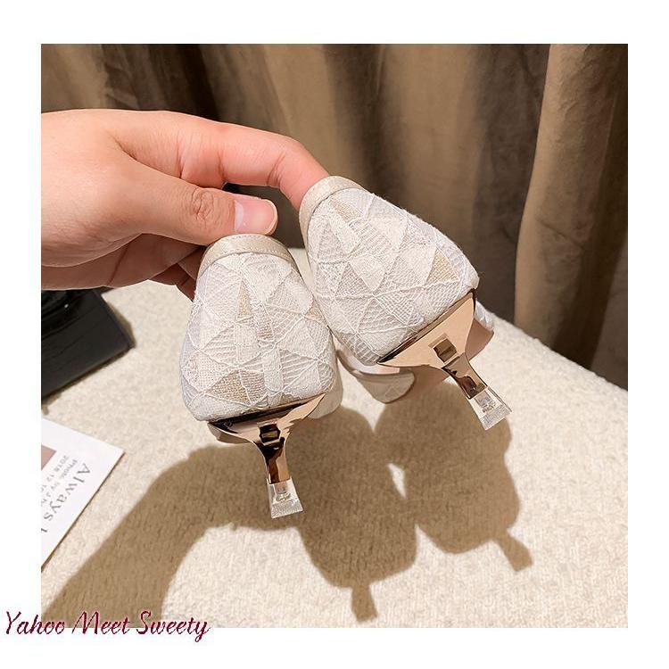 ウエディングシューズ ホワイト レース レディース靴 花嫁 二次会 結婚式 披露宴 挙式 夏 パーティーパンプス ブライダル ハイヒール チュールリボン 前撮り |  | 10