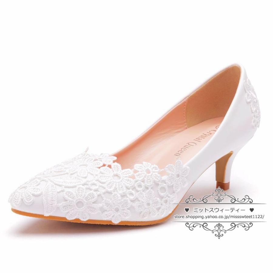 ウエディングシューズ ウェディングシューズ レディース靴 パンプス ハイヒール 結婚式 花嫁 ブライダル 二次会 パーティー 披露宴 ホワイト レース ピンヒール |  | 01