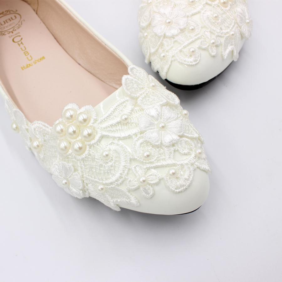 ウエディングシューズ 0.5/3/5/8cmヒール ウェディングシューズ パンプス ハイヒール フラットシューズ 結婚式 花嫁 ブライダル 二次会 パーティー 披露宴 |  | 03
