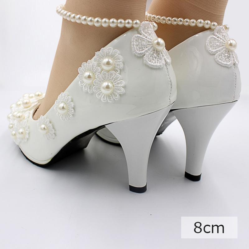 ウエディングシューズ 0.5/3/5/8cmヒール ウェディングシューズ パンプス ハイヒール フラットシューズ 結婚式 花嫁 ブライダル 二次会 パーティー 披露宴 |  | 05