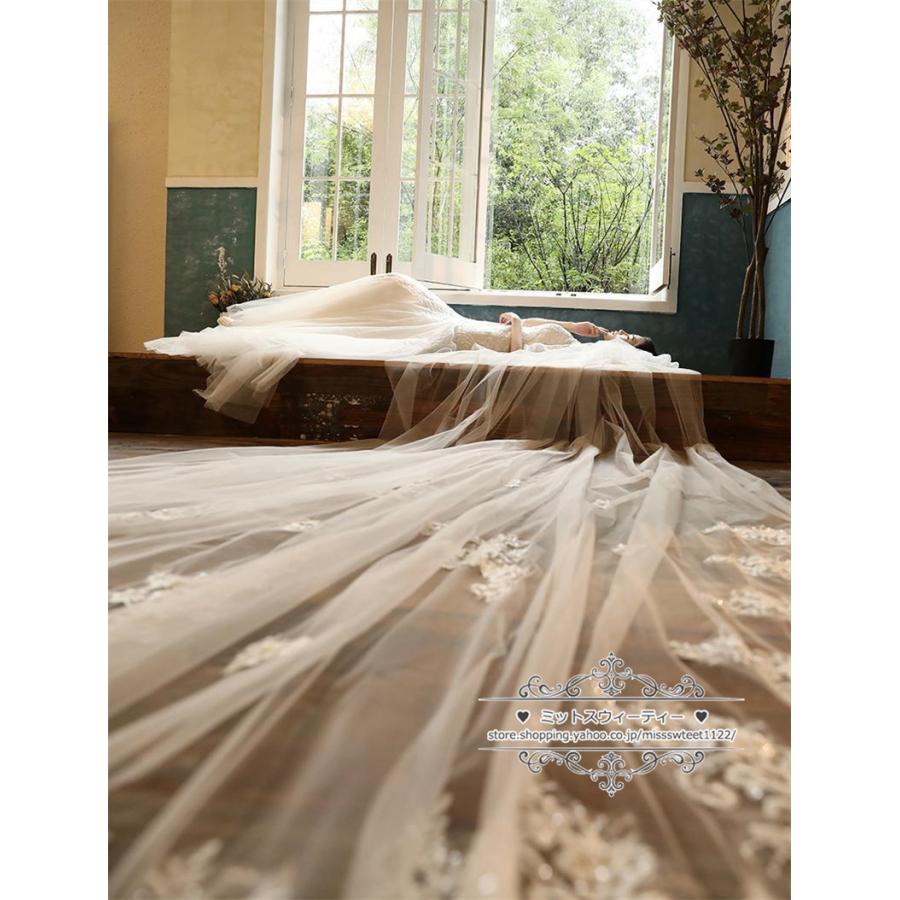 ウエディングベール ウェディングベール レース ヴェール ロング