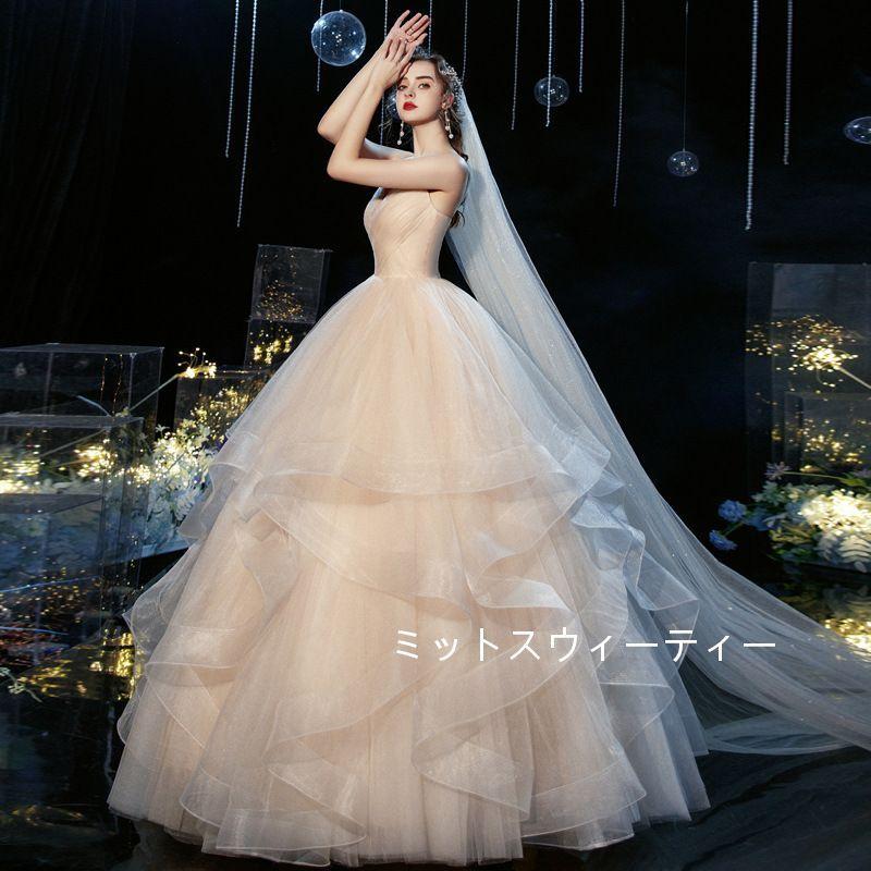 ウェディングドレス 結婚式 二次会 ウエディングドレス ロング丈 ウェディングドレス 結婚式 二次会 ウエディングドレス ロング丈