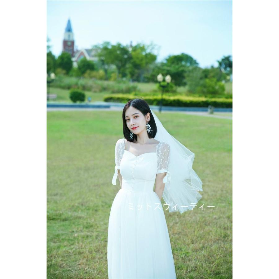 正規品，HOT】 ウエディングドレス リゾートウェディング 半袖