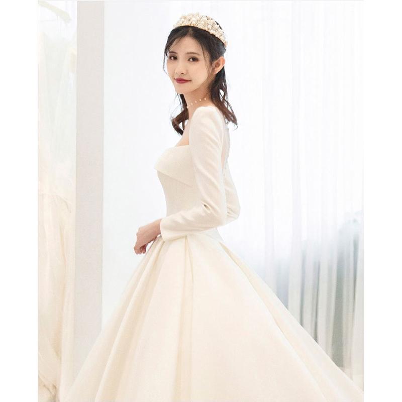 ウェディングドレス プリンセスライン トレーンドレス ウエディング