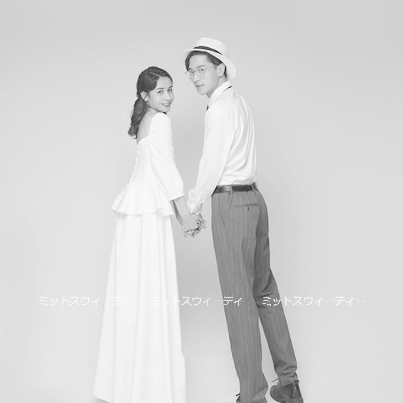 ウエディングドレス Ａラインドレス 長袖 二次会 結婚式 花嫁 海外挙式 パーティードレス 披露宴 ブライダル ロングドレス 演奏会 フォトウェディング 前撮り_3